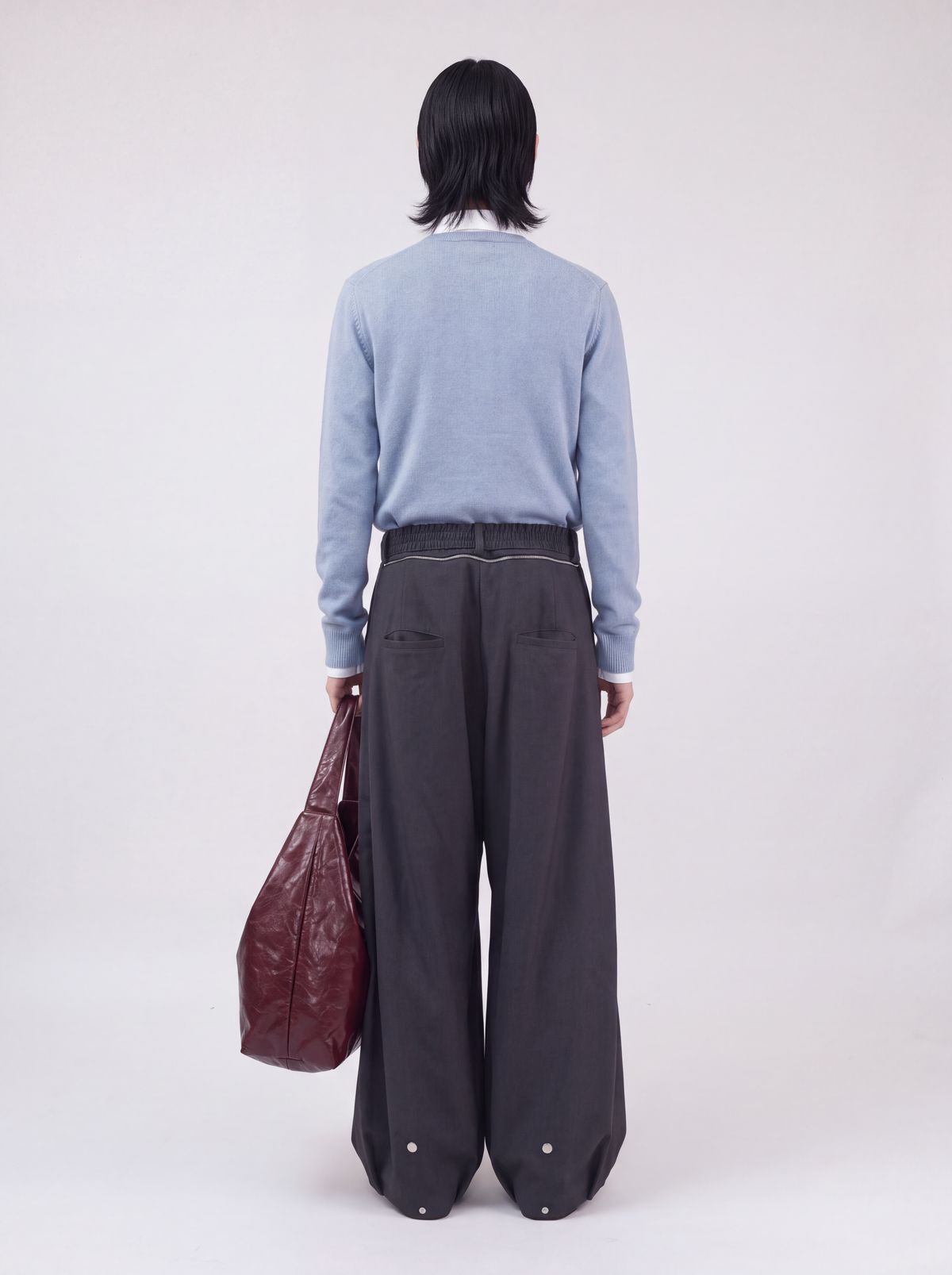RE-FOLD — Pleated Balloon Trouser