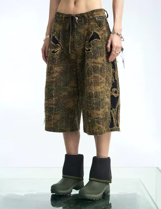 RE-BONE — Camouflage Short