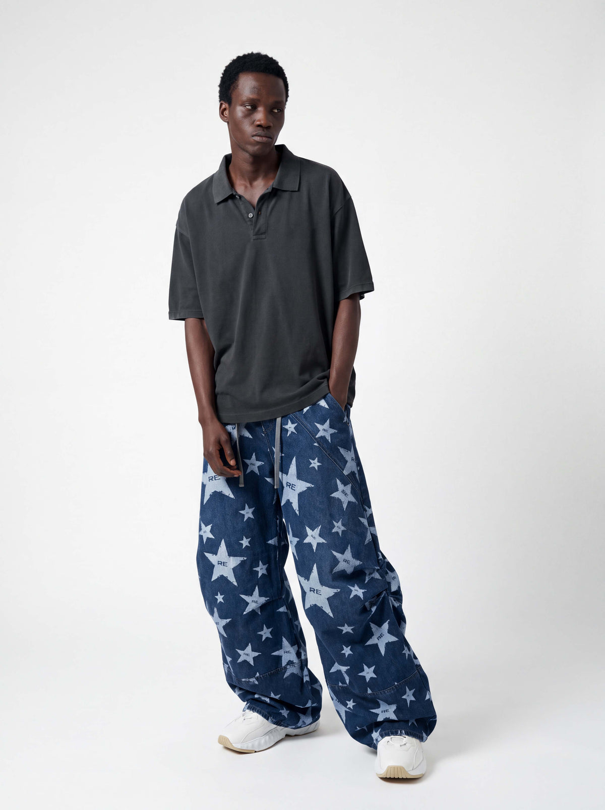 RE-STAR — Pleated Balloon Trouser