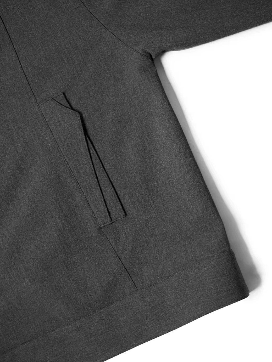 Sculpted High-Neck Jacket