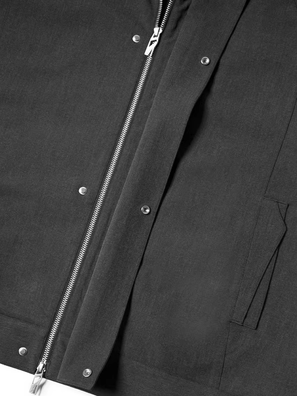 Sculpted High-Neck Jacket