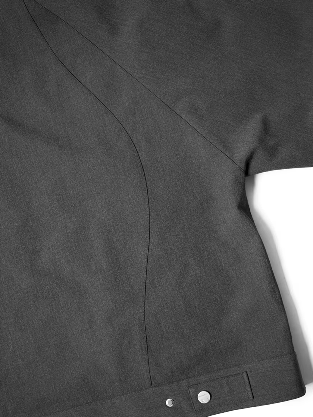 Sculpted High-Neck Jacket