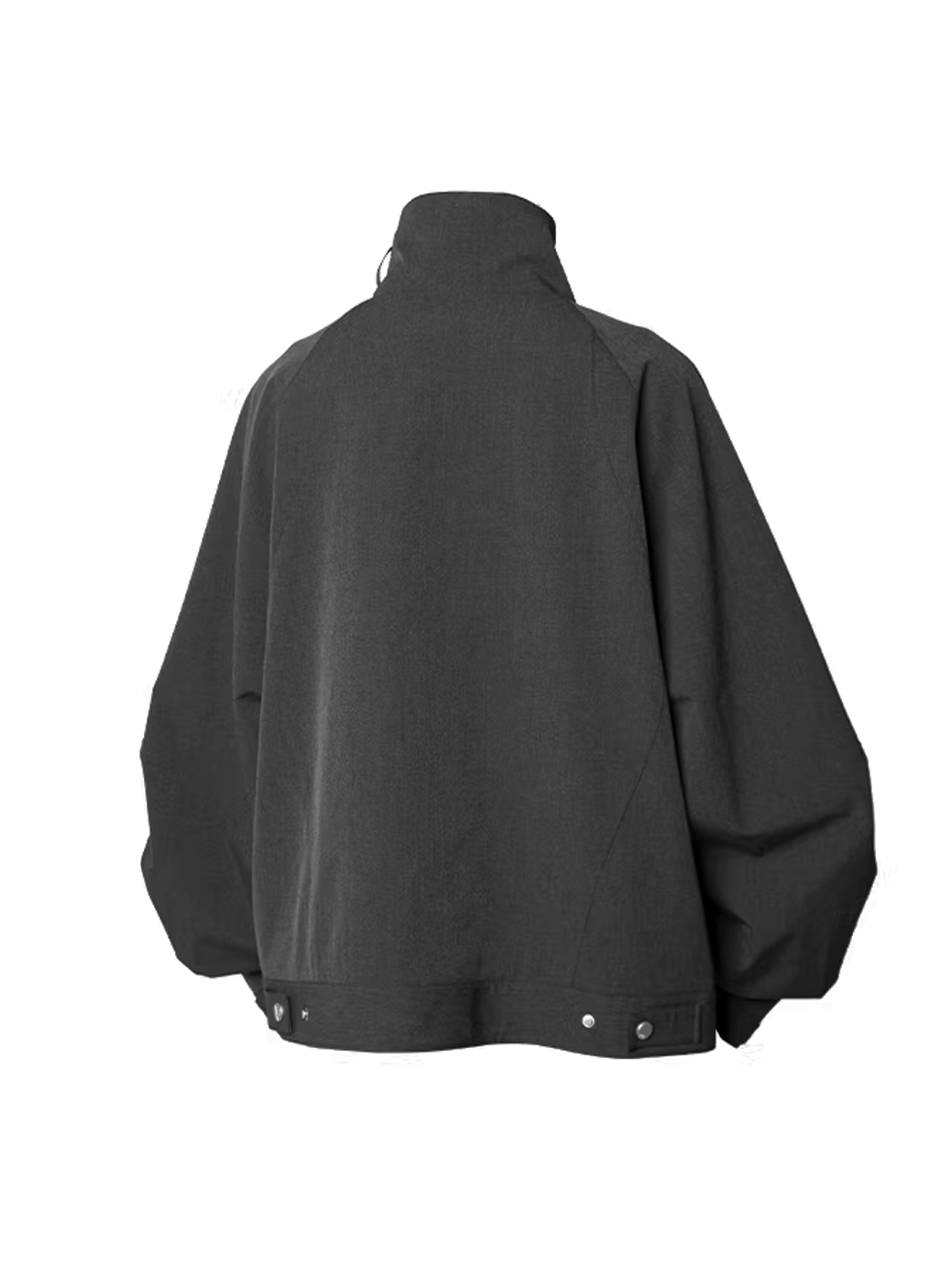 Sculpted High-Neck Jacket