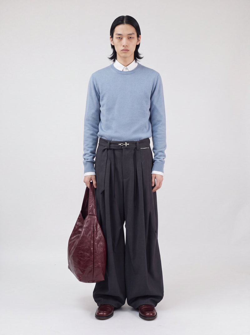 RE-FOLD — Pleated Balloon Trouser