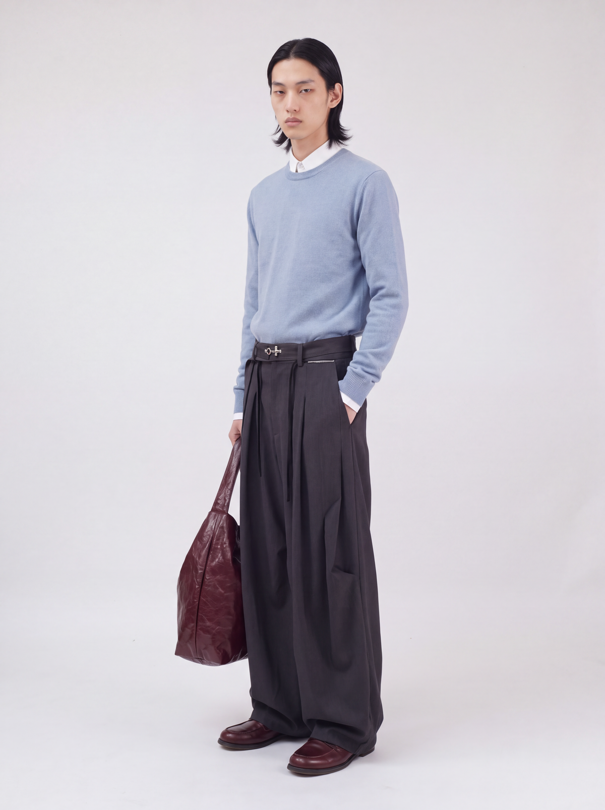 RE-FOLD — Pleated Balloon Trouser