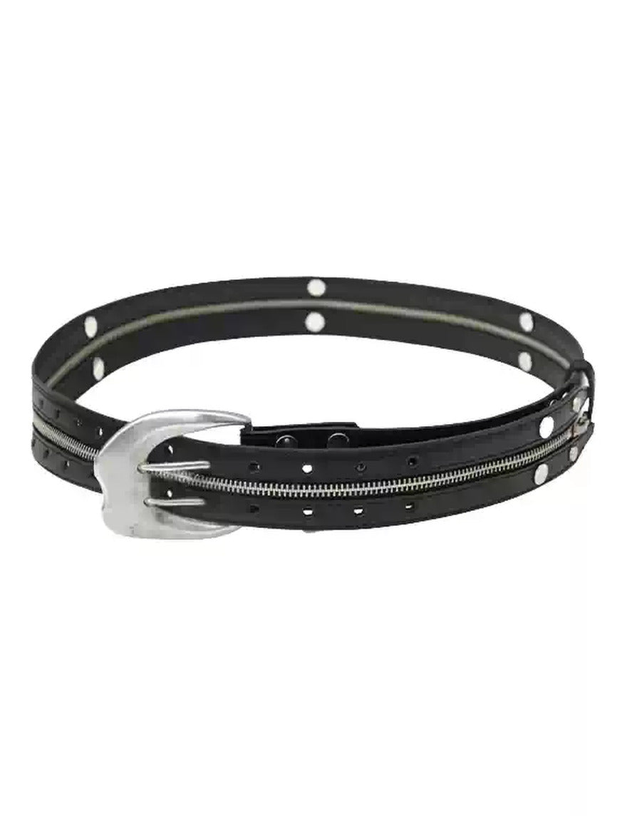 RE-BIND DOUBLE BUCKLE BELT