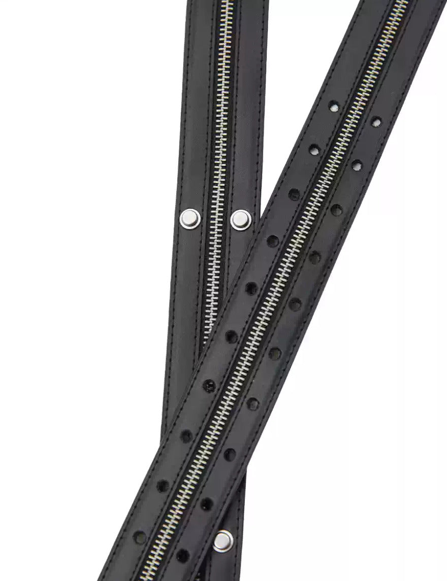 RE-BIND DOUBLE BUCKLE BELT