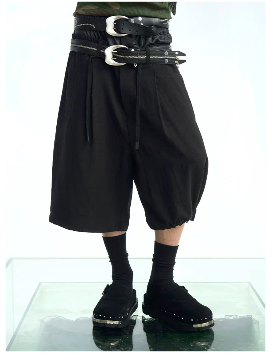 RE-BIND DOUBLE BUCKLE BELT