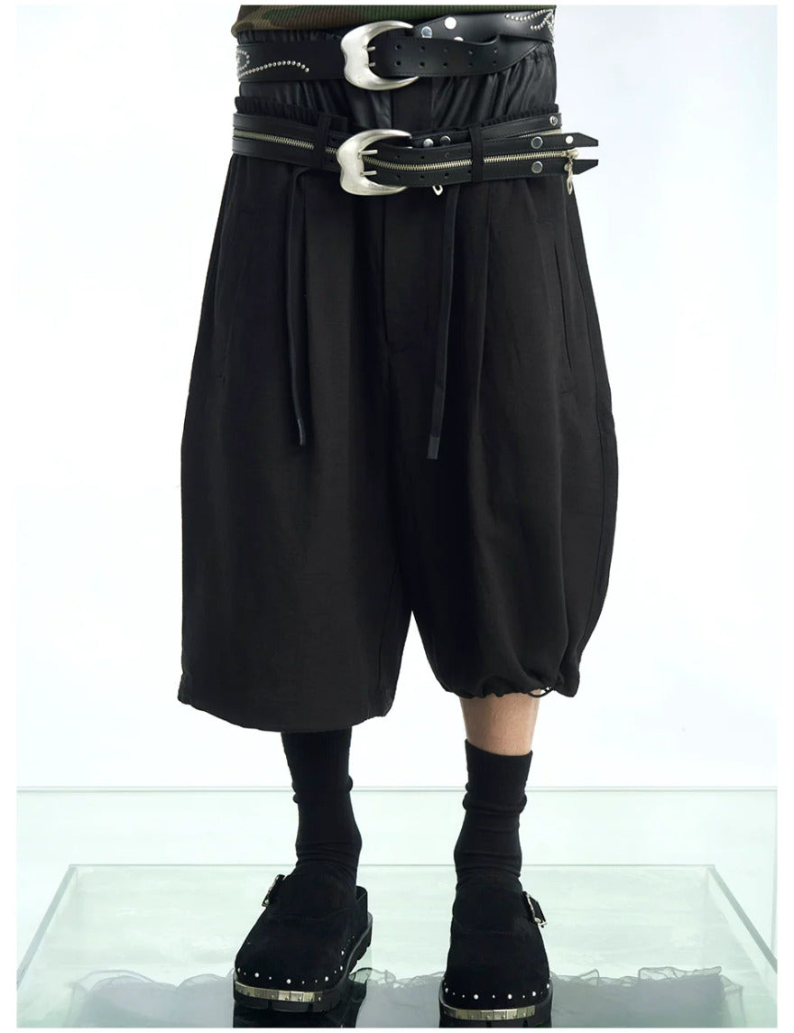 RE-BIND DOUBLE BUCKLE BELT