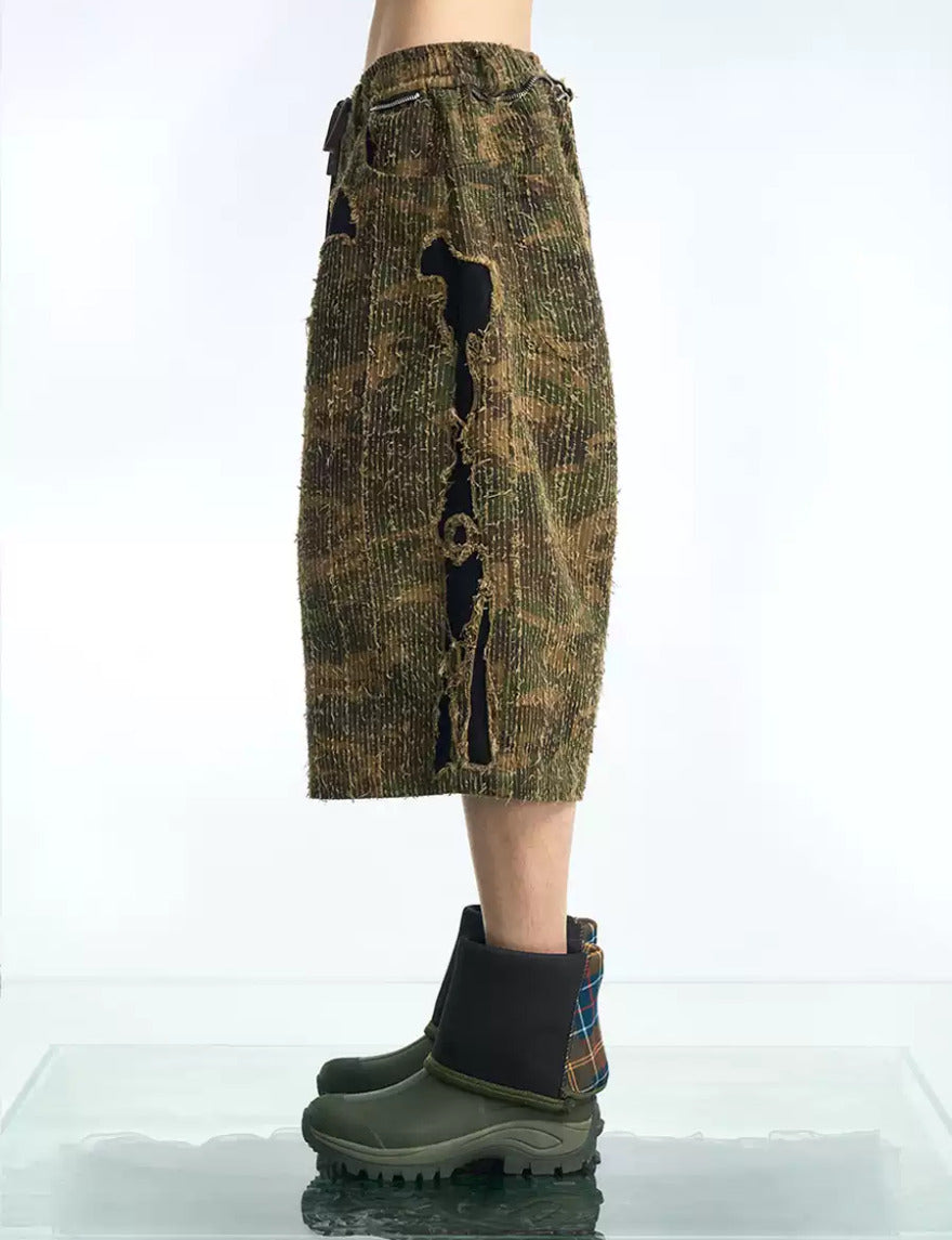 RE-BONE — Camouflage Short