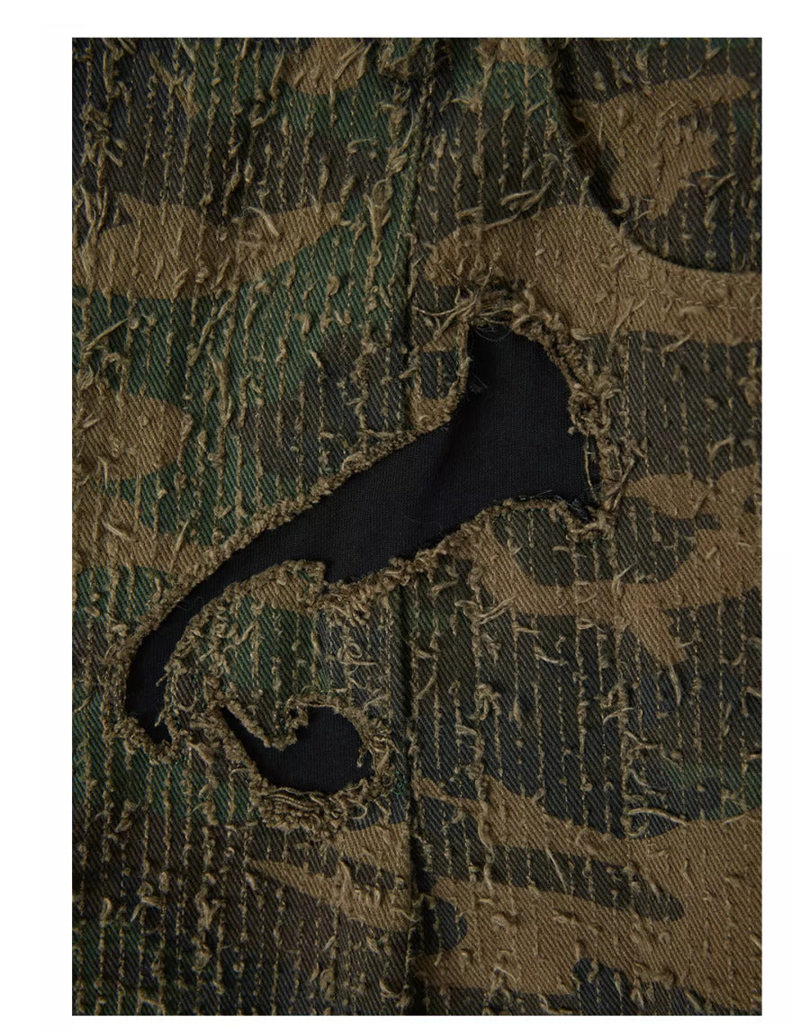 RE-BONE — Camouflage Short