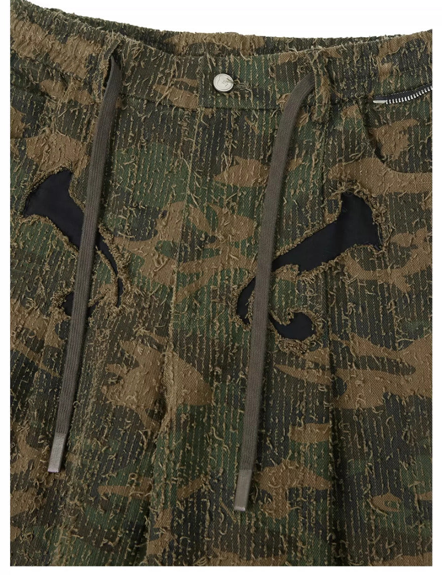 RE-BONE — Camouflage Short