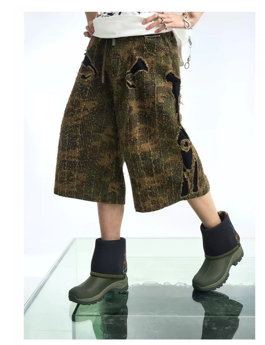 RE-BONE — Camouflage Short