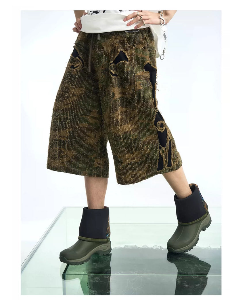 RE-BONE — Camouflage Short