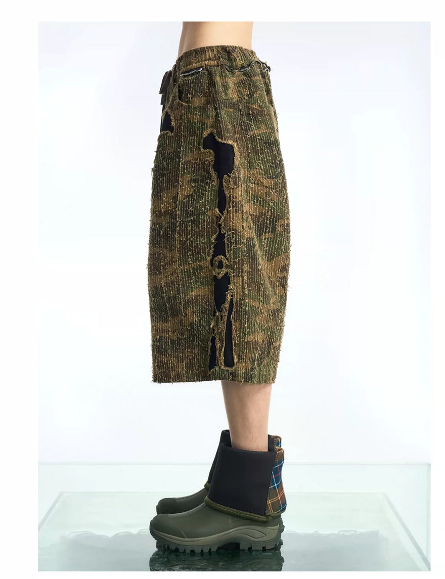 RE-BONE — Camouflage Short