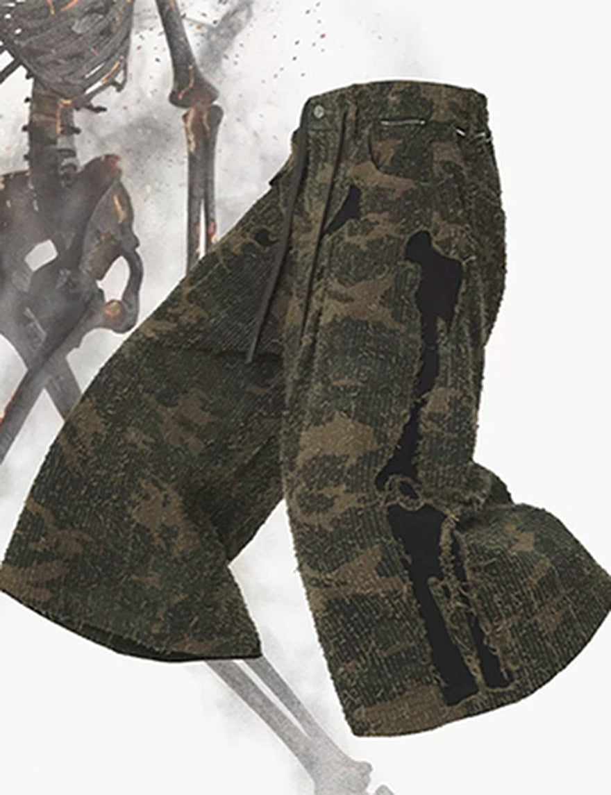 RE-BONE — Camouflage Short