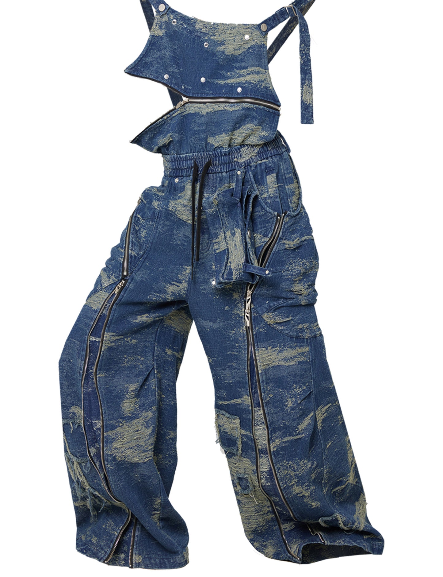 RE-HARNESS — Denim Dungaree