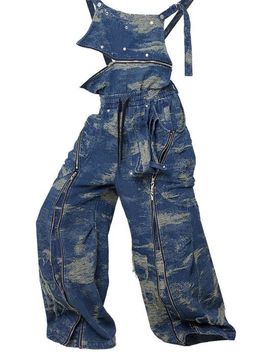 RE-HARNESS — Denim Dungaree