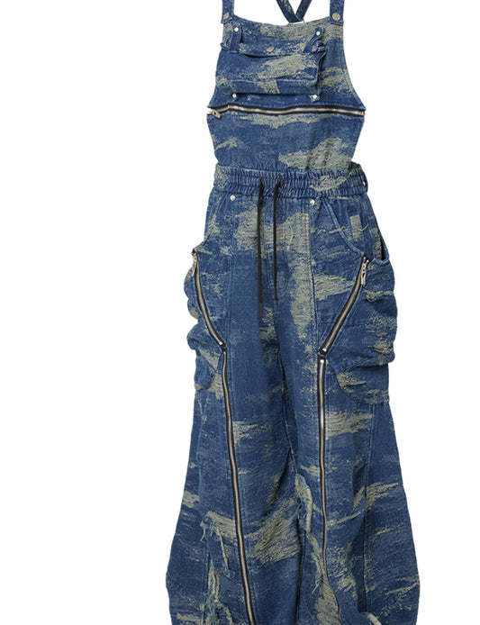 RE-HARNESS — Denim Dungaree