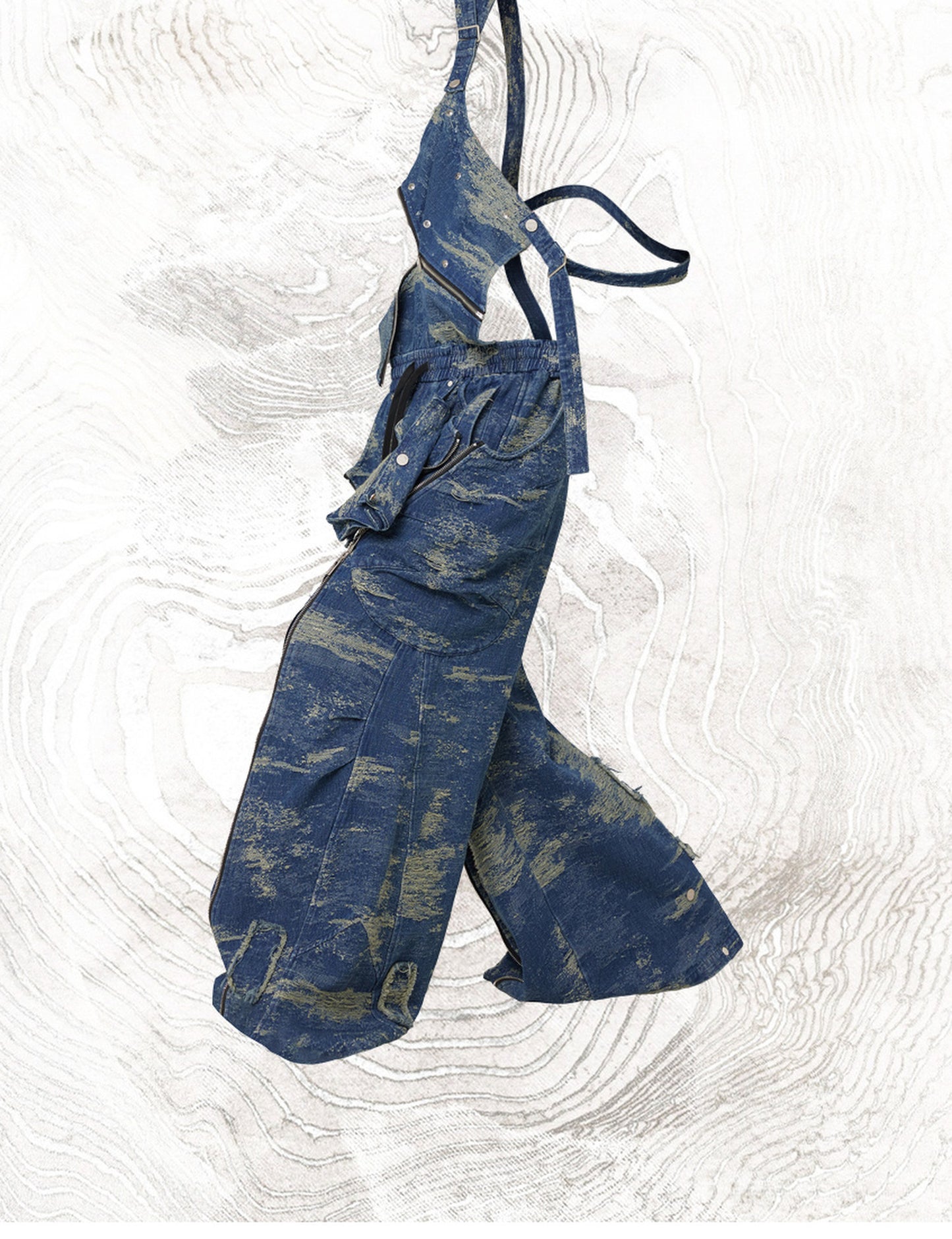 RE-HARNESS — Denim Dungaree