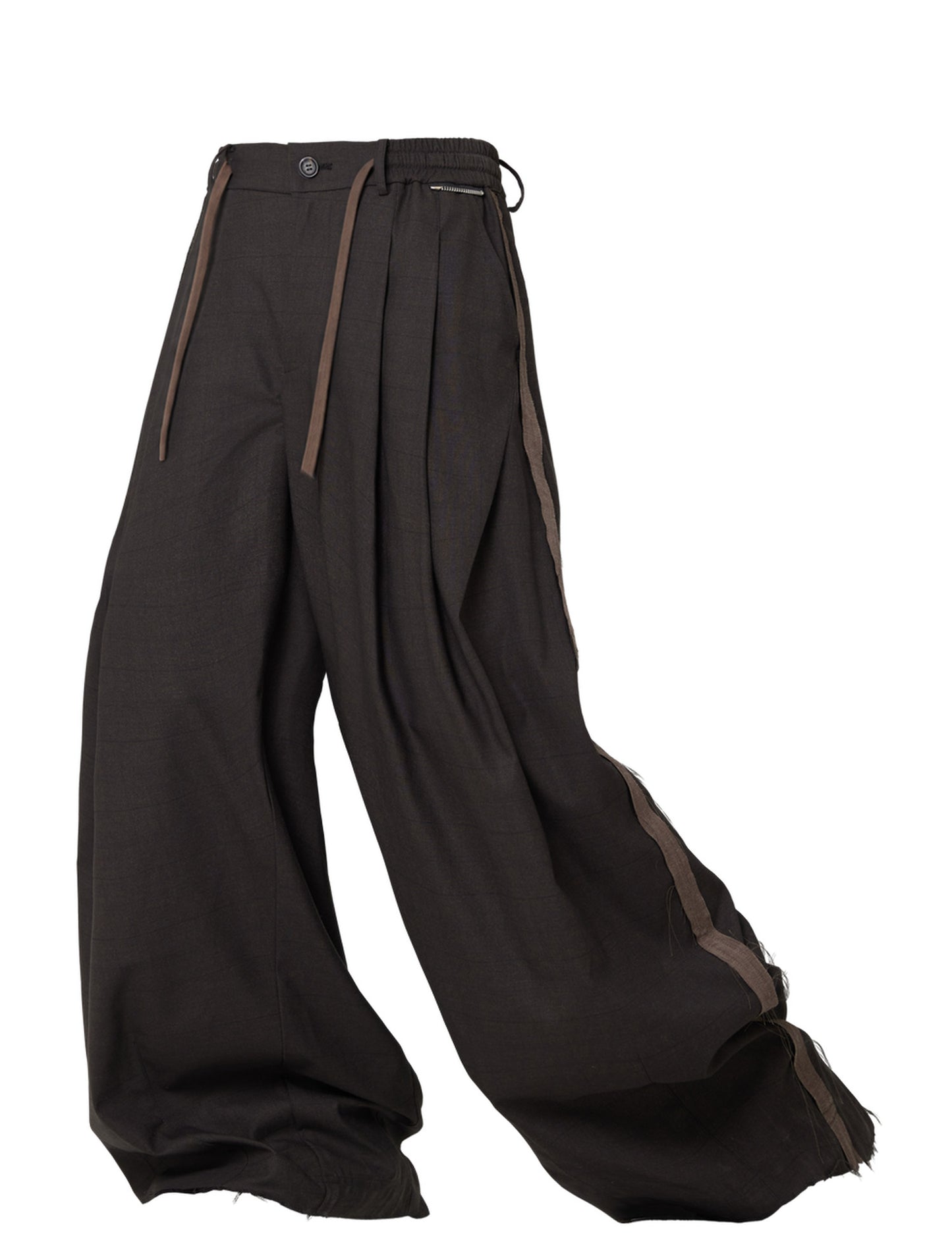 RE-KENDO — Pleated Wool Trouser