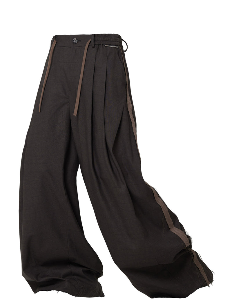 RE-KENDO — Pleated Wool Trouser