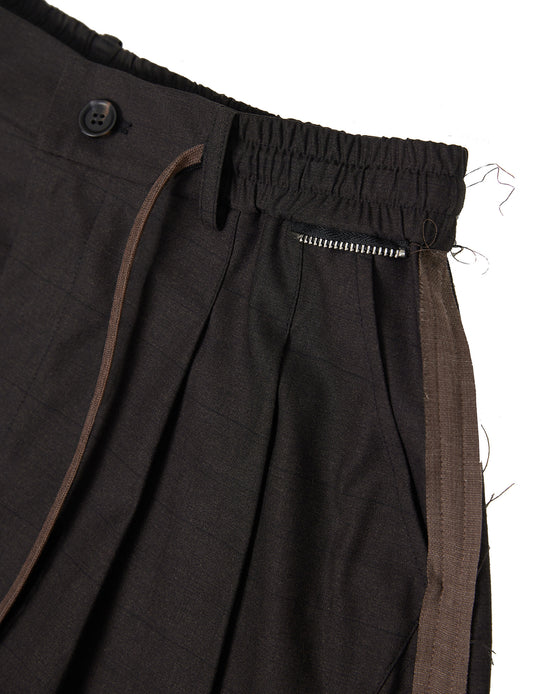 RE-KENDO — Pleated Wool Trouser