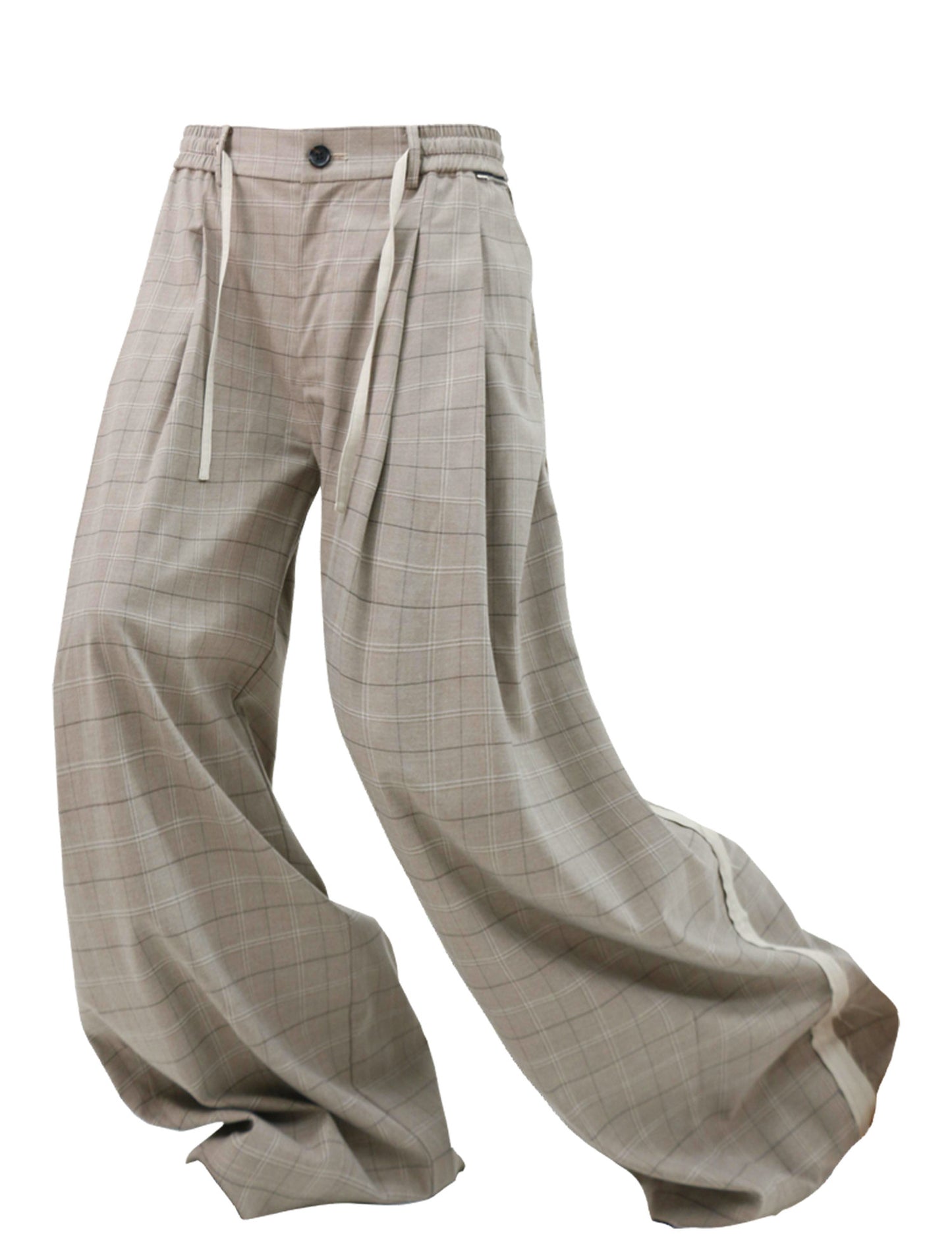 RE-KENDO — Pleated Wool Trouser