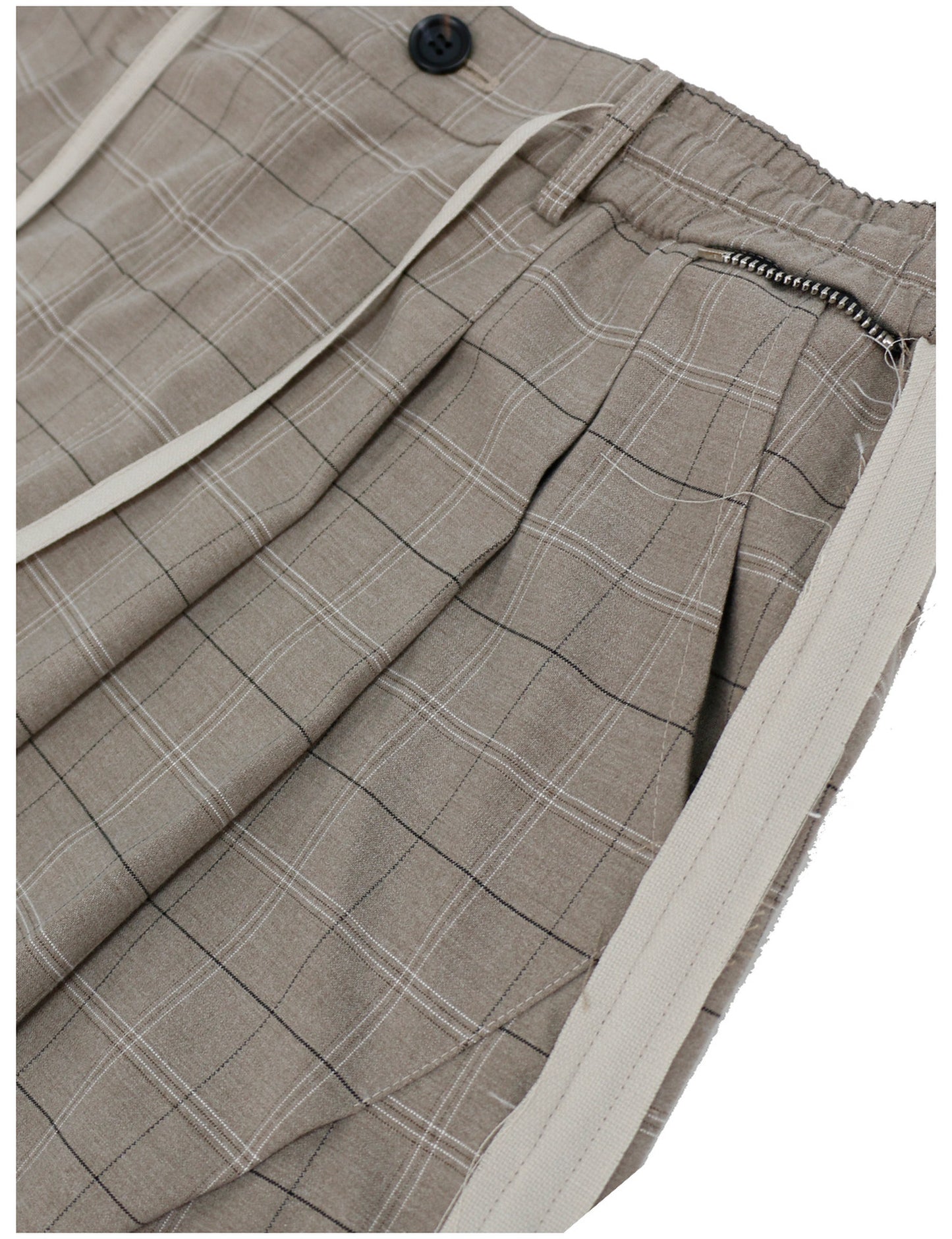 RE-KENDO — Pleated Wool Trouser