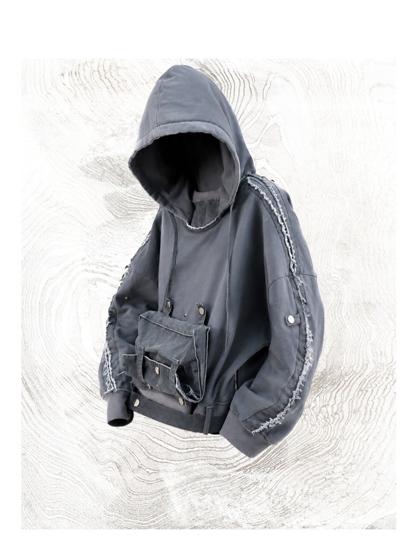 RE-STRAP — Belted Hoodie