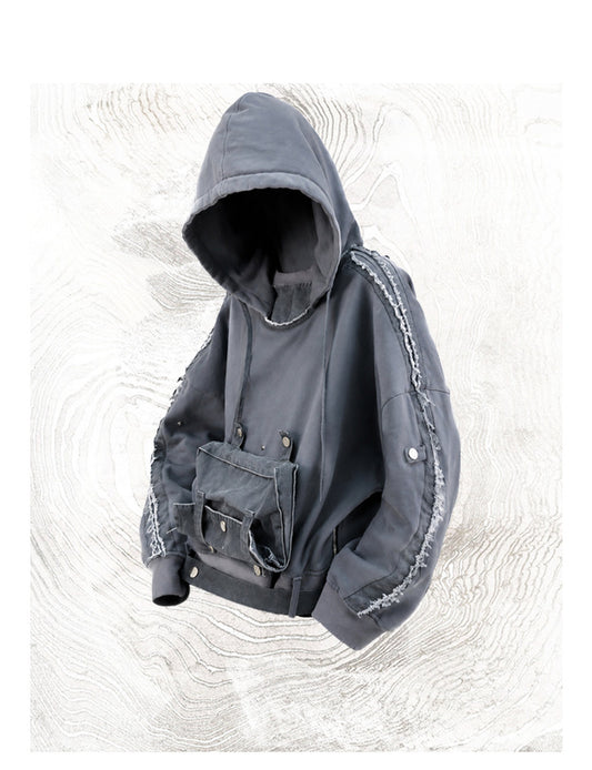 RE-STRAP — Belted Hoodie